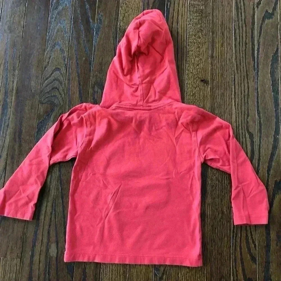 Polo Ralph Lauren Boys 3/3T Red Hooded Long-Sleeve Tee w/Multi-Color Graphic - Picture 6 of 7